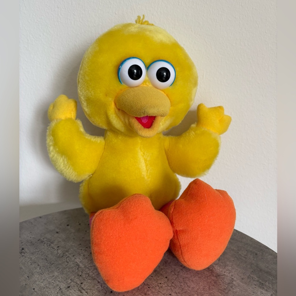 Vintage Tyco Talking Laughing Big Bird ‘That’s Funny’ Collectible Sesame Street